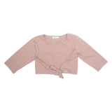 XIN YAN Womens Blouse Pink Long Sleeve S