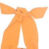 PRETTY LITTLE THING Womens Top Orange Sleeveless S