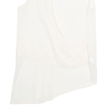 H&M Womens Top White V-Neck Sleeveless XS
