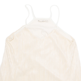 NEXT Womens Camisole Top Cream Sleeveless M