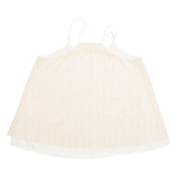 NEXT Womens Camisole Top Cream Sleeveless M