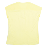 OPUS Womens Top Yellow Sleeveless M