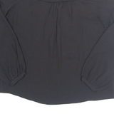 MNG Womens Blouse Black Long Sleeve L