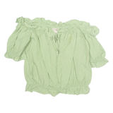 H&M Womens Top Green XS