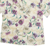 ALFRED DUNNER Womens Printed Shirt Beige Collared Floral S