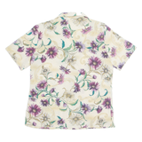 ALFRED DUNNER Womens Printed Shirt Beige Collared Floral S