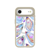 Clear Twilight Pearl iPhone Air Case With London Fog Ridge (MagSafe included)