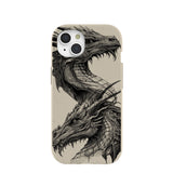 London Fog Twin Dragons iPhone 15 Case