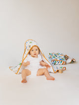 Organic Baby Hooded Towel Set | Mid-Century