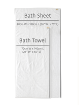 Organic and Fairtrade Cotton Bath Sheet