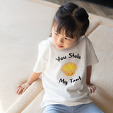 Organic Cotton Toddler Kids T-Shirt - Egg Tart