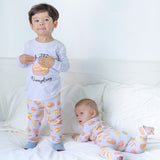 the wee bean organic bamboo pajamas PJs in dim sum