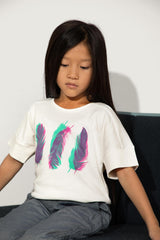 Three Feathers Graphic Tee