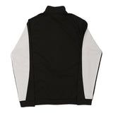 Age 15-16 Puma Spellout Track Jacket - XL Black Cotton Blend