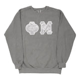 Comfort Colors College Sweatshirt - Medium Grey Cotton Blend