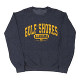 Gulf Shores Alabama Unbranded Graphic Sweatshirt - Medium Grey Cotton Blend