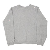Michigan State Spartans Jerzees College Sweatshirt - Medium Grey Cotton Blend