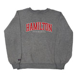 Hamilton Chargers Jerzees Sweatshirt - Medium Grey Cotton Blend