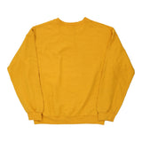 Metea Valley Mustangs Gildan Sweatshirt - Medium Yellow Cotton Blend