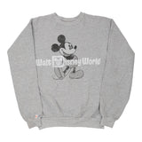 Walt Disney World Hanes Graphic Sweatshirt - Medium Grey Cotton Blend
