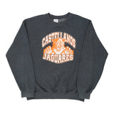 Castellanos Jaguares Gildan Graphic Sweatshirt - Medium Grey Cotton Blend