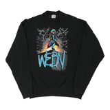 Made in USA Webn Fruit Of The Loom Graphic Sweatshirt - XL Black Cotton Blend