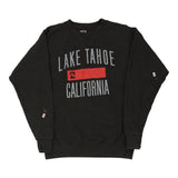 Lake Tahoe Outfitter Trading Graphic Sweatshirt - Medium Grey Cotton Blend