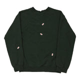 Disney Graphic Sweatshirt - Small Green Cotton Blend