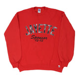 Made in USA Jayette Russell Athletic Sweatshirt - XL Red Cotton Blend