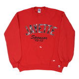 Made in USA Jayette Russell Athletic Sweatshirt - XL Red Cotton Blend