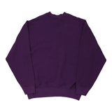Made in USA Blank Munsing Wear Sweatshirt - XL Purple Cotton Blend