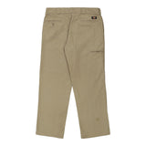 Dickies Trousers - 36W 30L Beige Polyester Blend