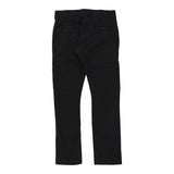 Straight Dickies Skinny Trousers - 28W UK 8 Black Polyester Blend