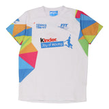 Age 16 Kinder Joy of Moving Karhu Graphic T-Shirt - Medium White Polyester