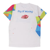 Age 16 Kinder Joy of Moving Karhu Graphic T-Shirt - Medium White Polyester