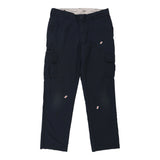 Vintage navy Dickies Cargo Trousers - mens 36" waist