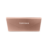Foldable Sunglasses Case - Rose Gold