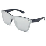 Sustainable Future Wife - Silver Square Wayfarer Sunglasses
