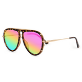 Ivy Luxe - Pride Tangle-Free Round Aviator Sunglasses