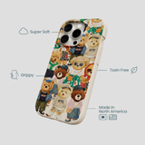 London Fog Unbearably Cute iPhone 15 Pro Case