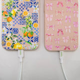 White USB-C to USB-C Cable