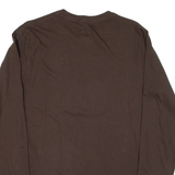 NFL Cleveland Browns Mens T-Shirt Brown Long Sleeve USA M