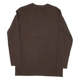 NFL Cleveland Browns Mens T-Shirt Brown Long Sleeve USA M