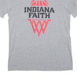 NIKE Indiana Faith Basketball Mens T-Shirt Grey USA M