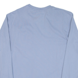 CARHARTT Pennant Midstream L.l.c Mens T-Shirt Blue Long Sleeve USA S