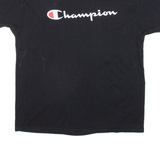 CHAMPION Mens T-Shirt Black L