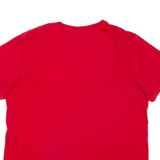 NIKE Womens T-Shirt Red L