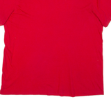 NIKE Womens T-Shirt Red L