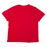 NIKE Womens T-Shirt Red L