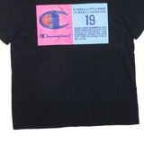 CHAMPION Mens T-Shirt Black L